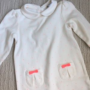 Janie & Jack Jumper w Bow Pockets